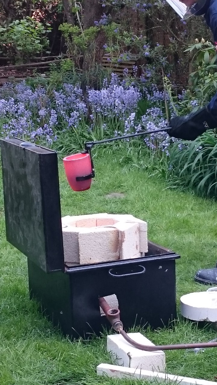 Percolation Piece casting, David Dobson