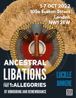 Poster,  Ancestral Libations, September 2022