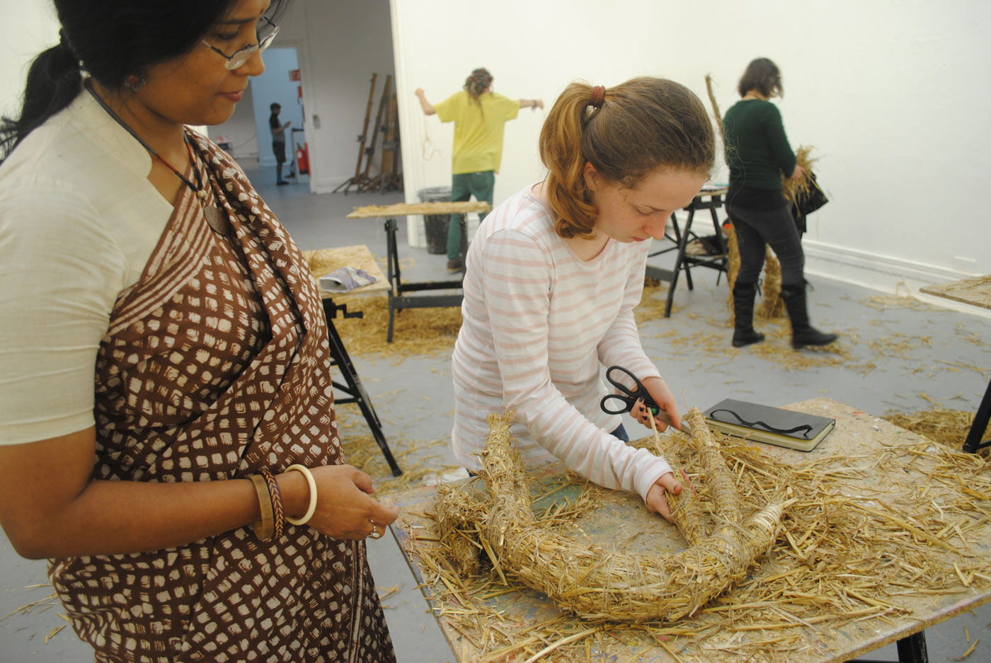 "Hay Clay" : "Protima" Bangladeshi traditional icon making workshop